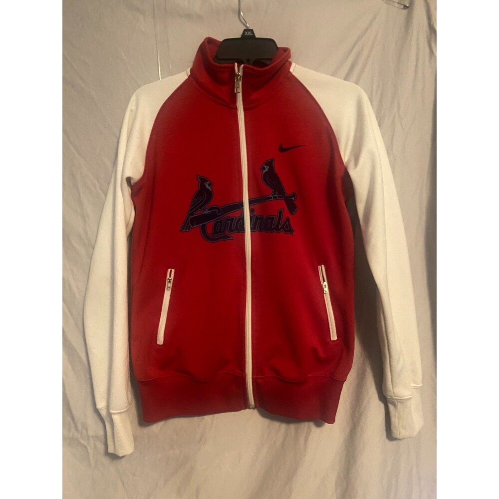 ST LOUIS CARDINALS NIKE FULL ZIP‎ UP MENS M